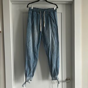 Free people/ One teaspoon Split Harem Jeans